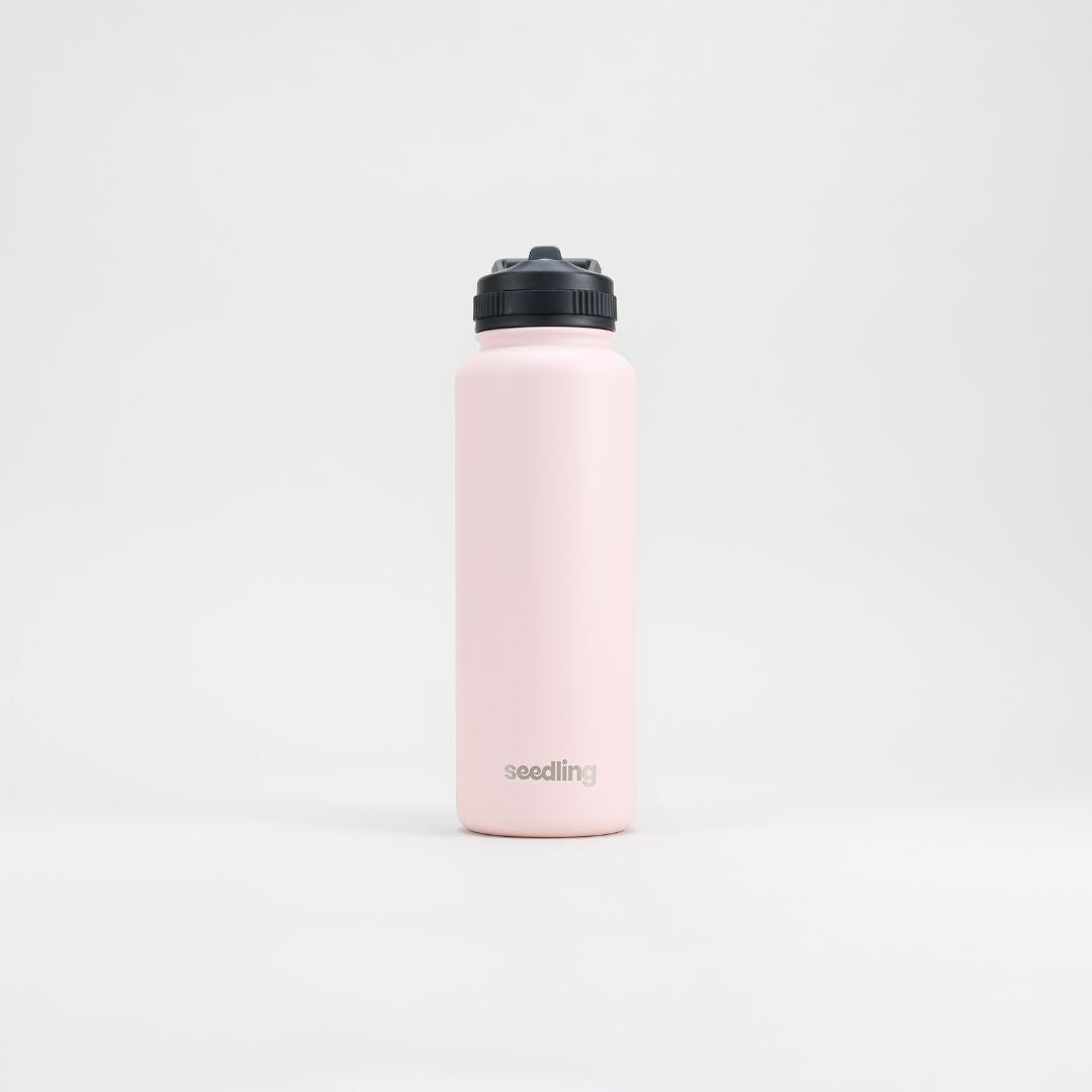 The Big One 40oz Water Bottle - Pearly Pink