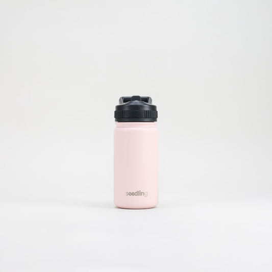 The Little One 14oz Water Bottle - Pearly Pink