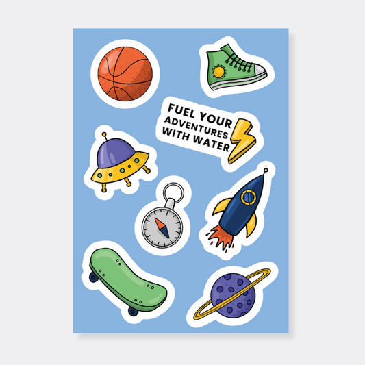 Sticker Sheet - Daydream Adventures