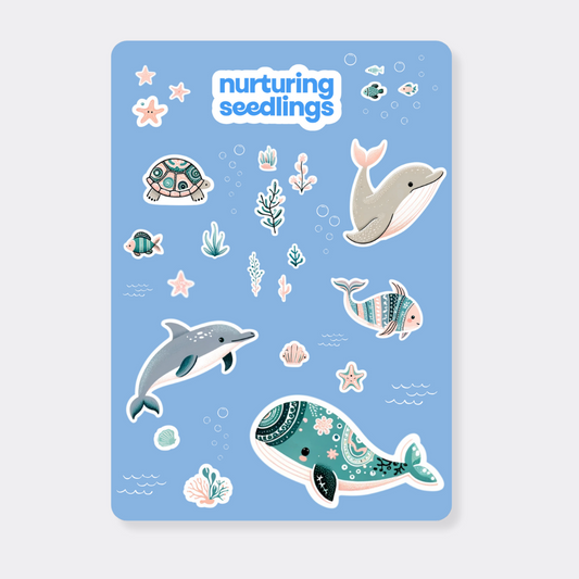 Sticker Sheet - Underwater World